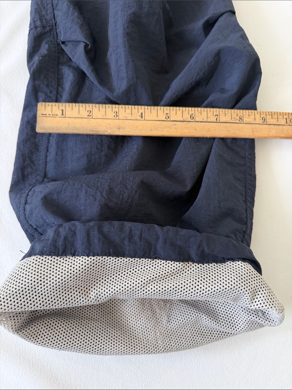 Abercrombie & Fitch Vintage A92 Nylon Cargo Pants Mesh Y2K Parachute 90s - Picture 11 of 13
